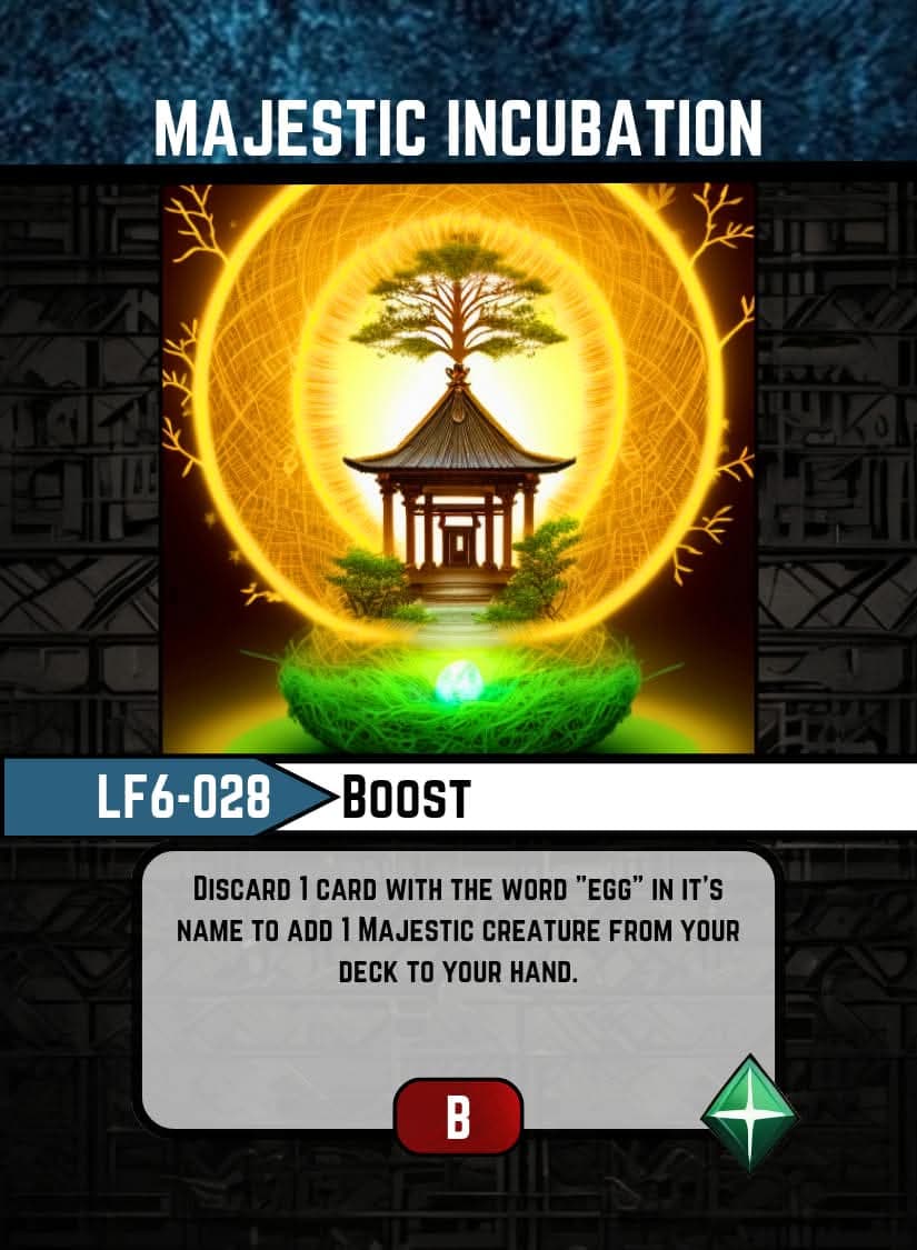 Majestic Incubation card image