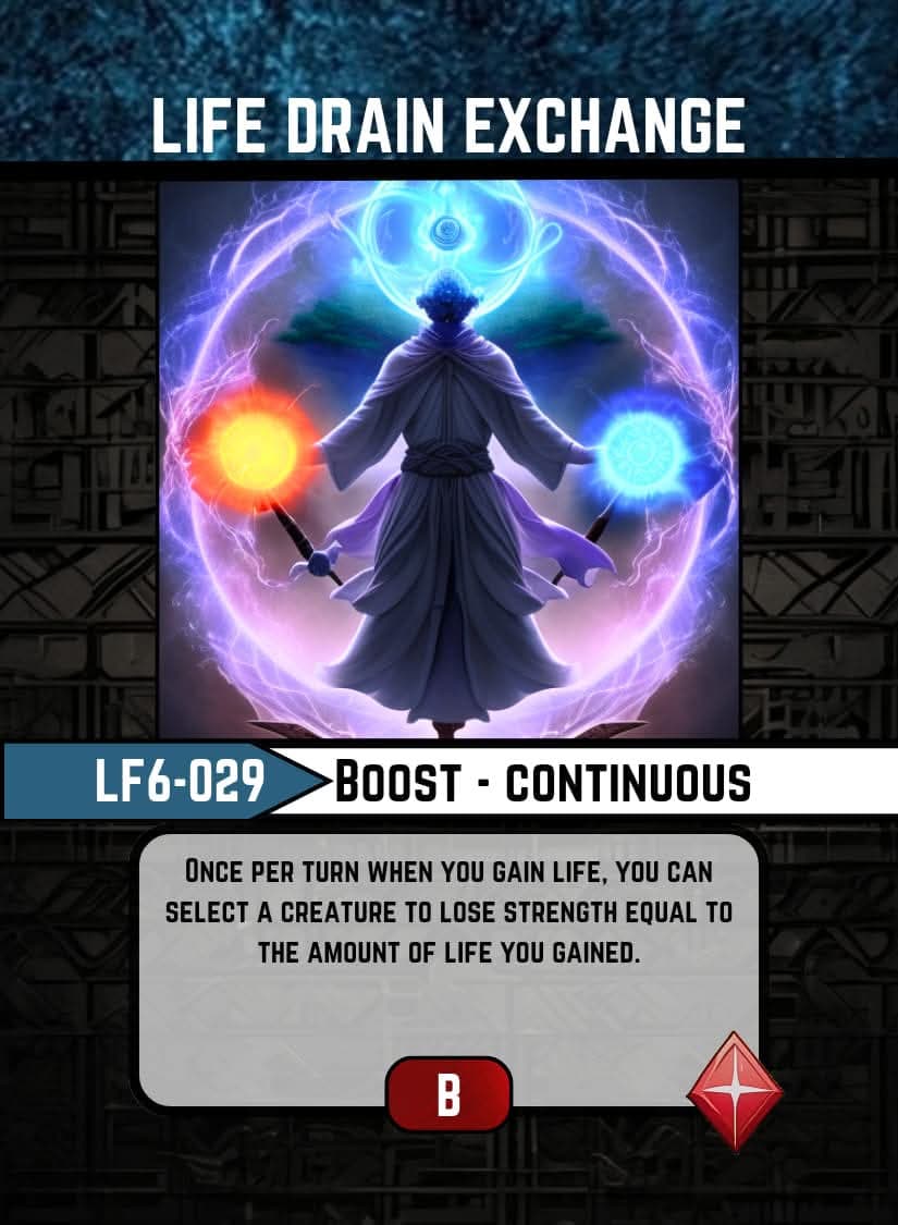 Life Drain Exchange card image