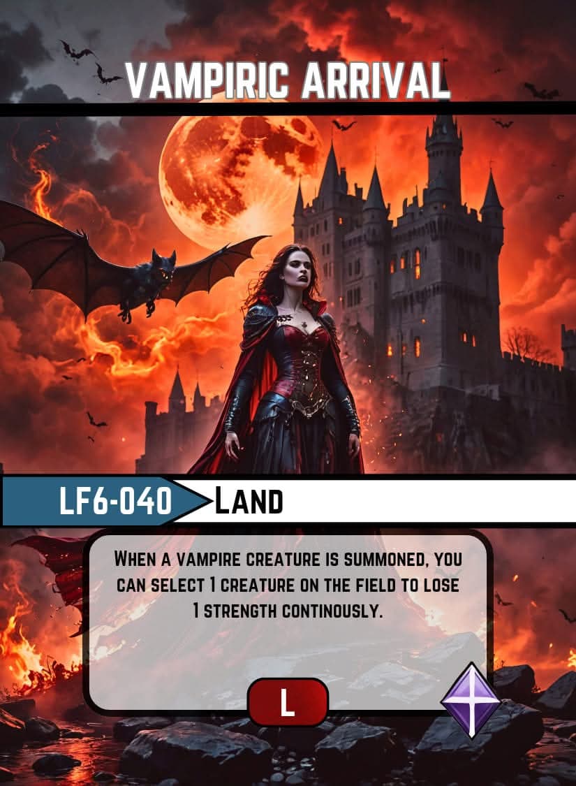 Vampiric Arrival card image