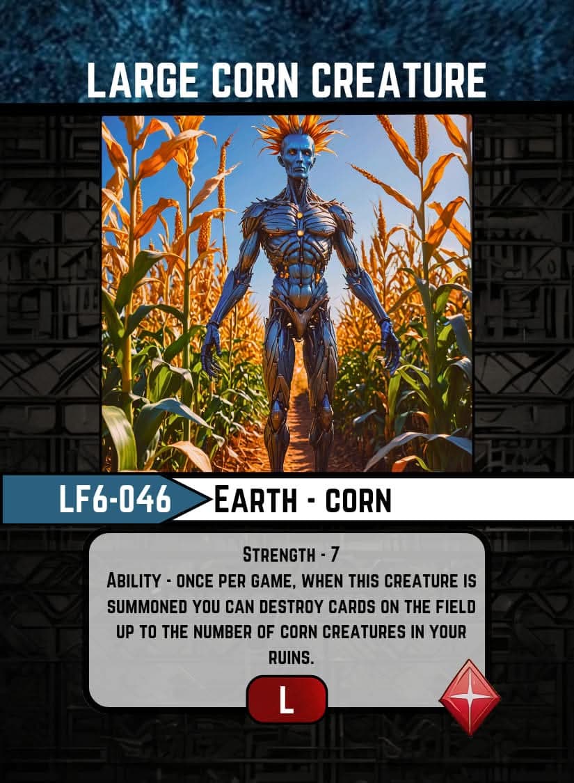 Large Corn Creature card image