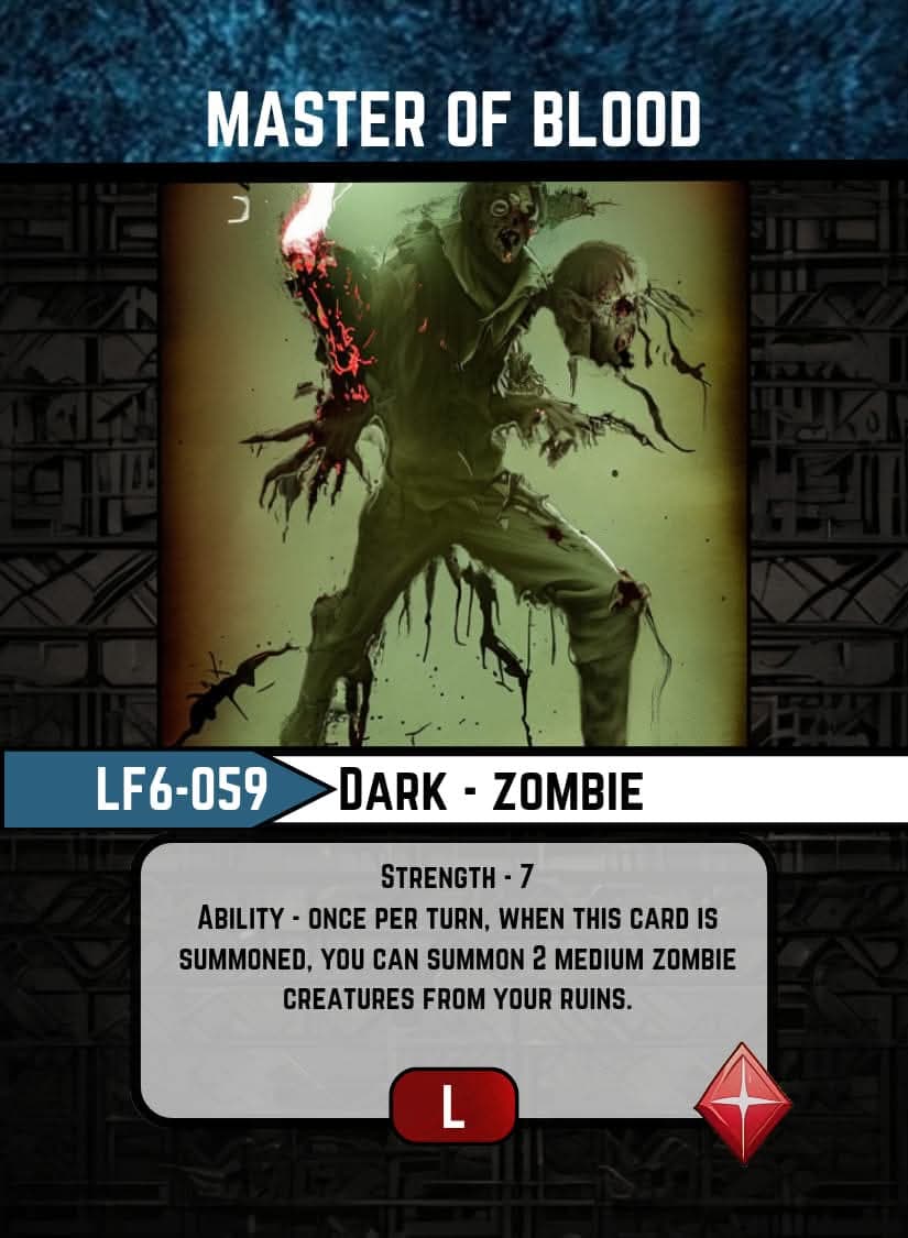 Master of Blood card image