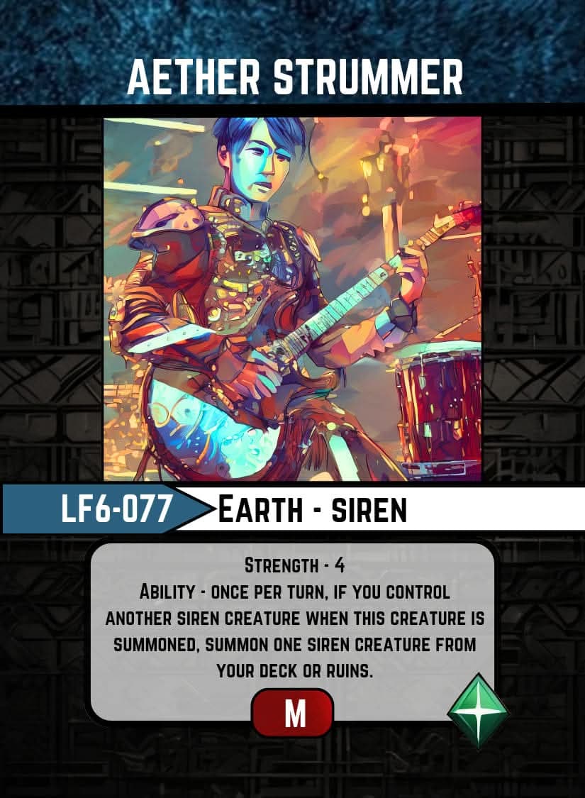 Aether Strummer card image