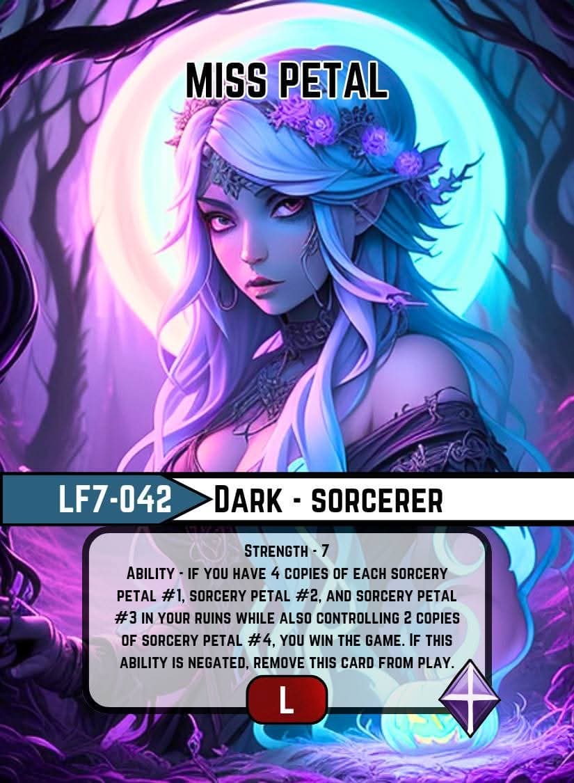 Miss Petal card image