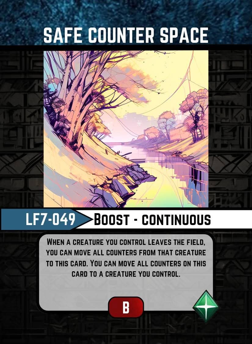 Safe Counter Space card image