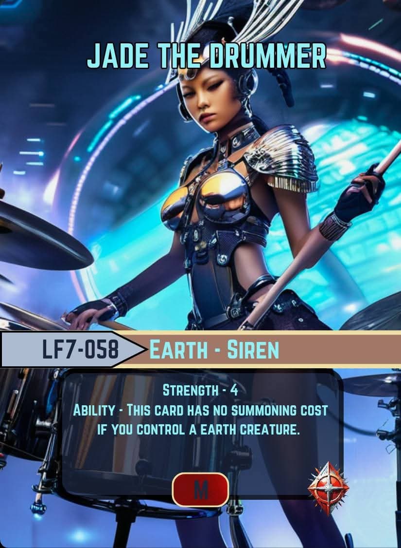 Jade the Drummer card image