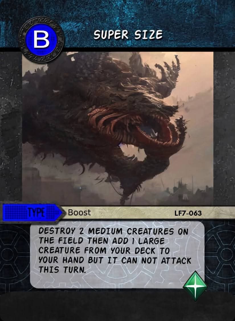 Super Size card image