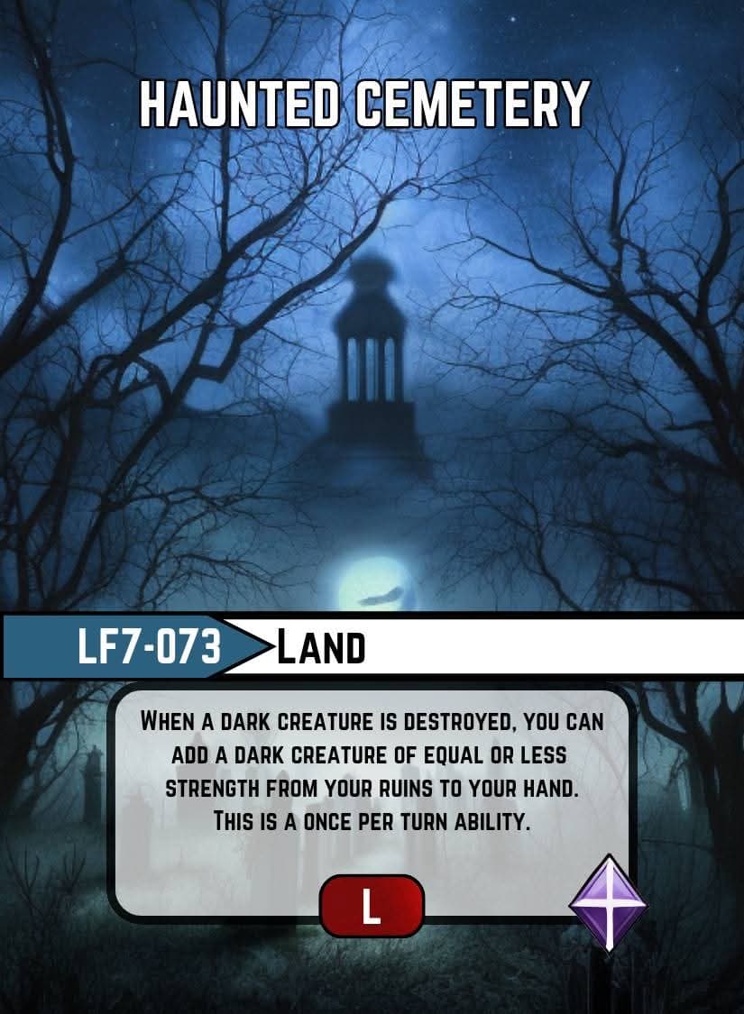 Haunted Cemetery card image