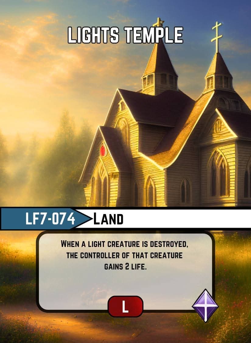 Lights Temple card image