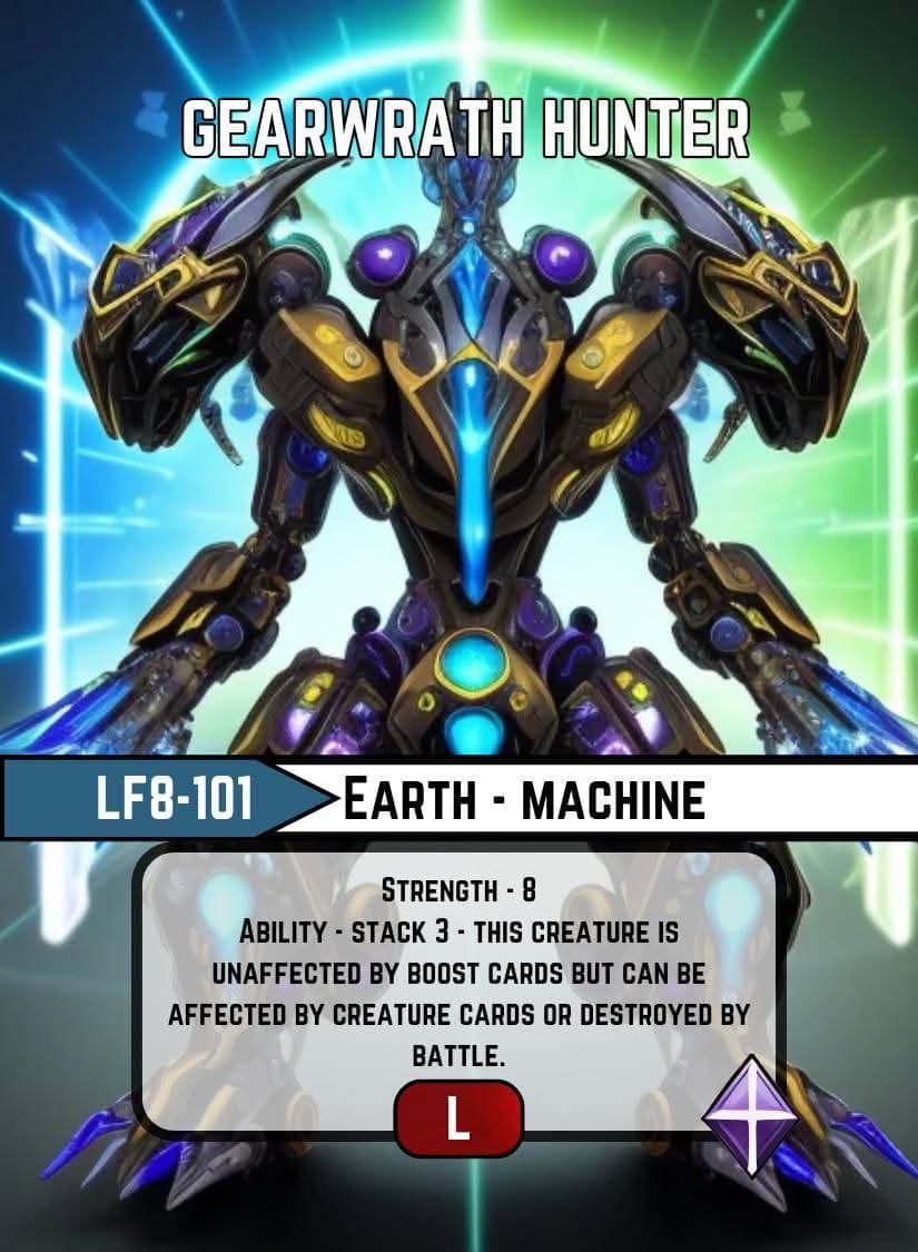 Gearwrath Hunter card image