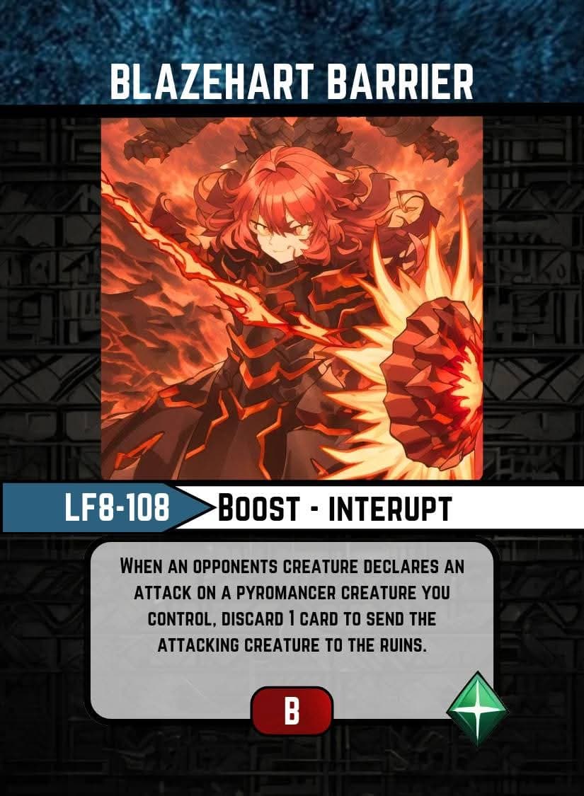 Blazehart Barrier card image