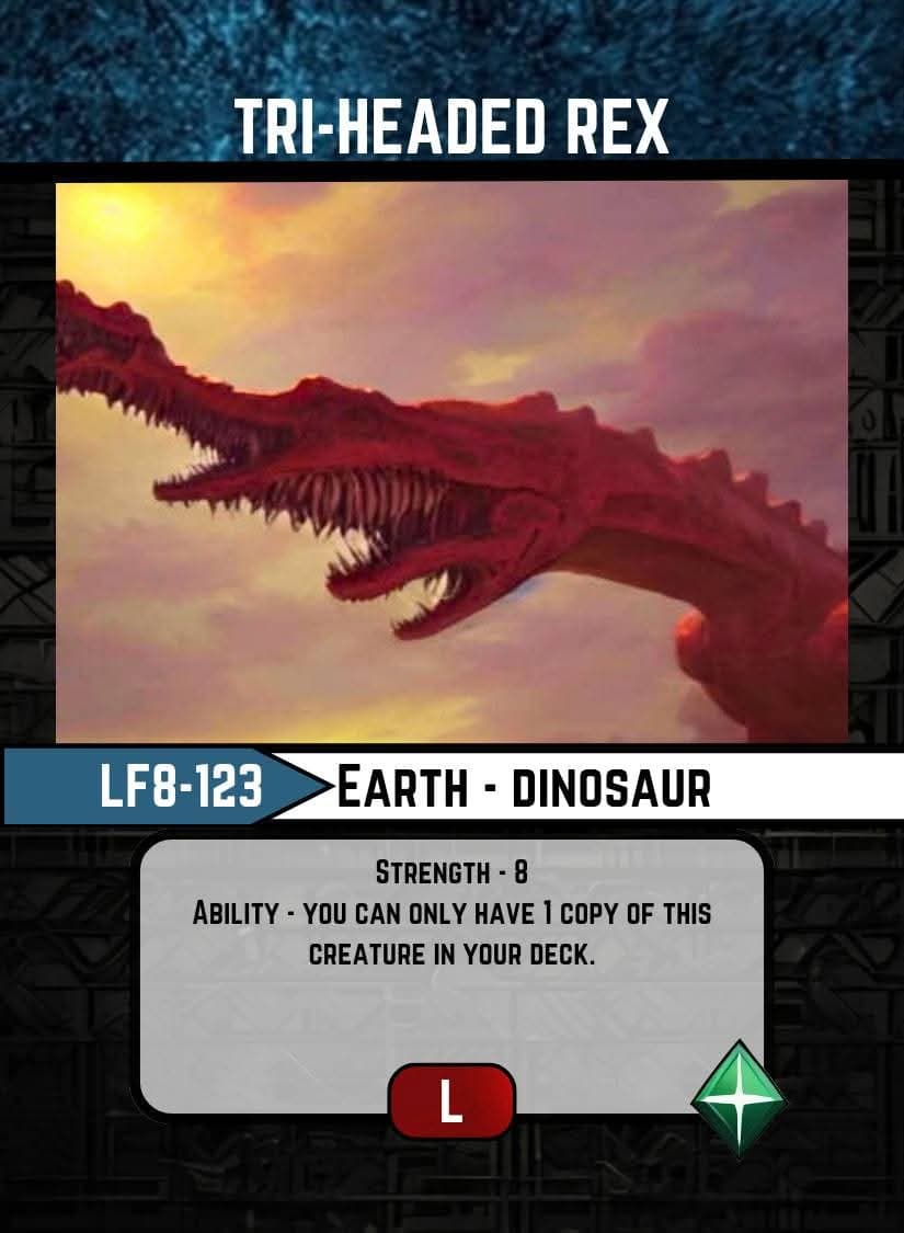 Tri-Headed Rex card image