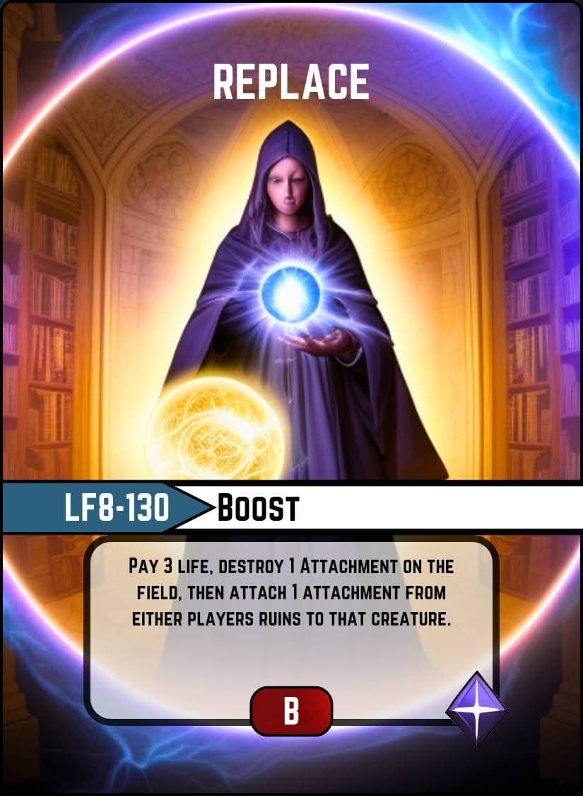 Replace card image