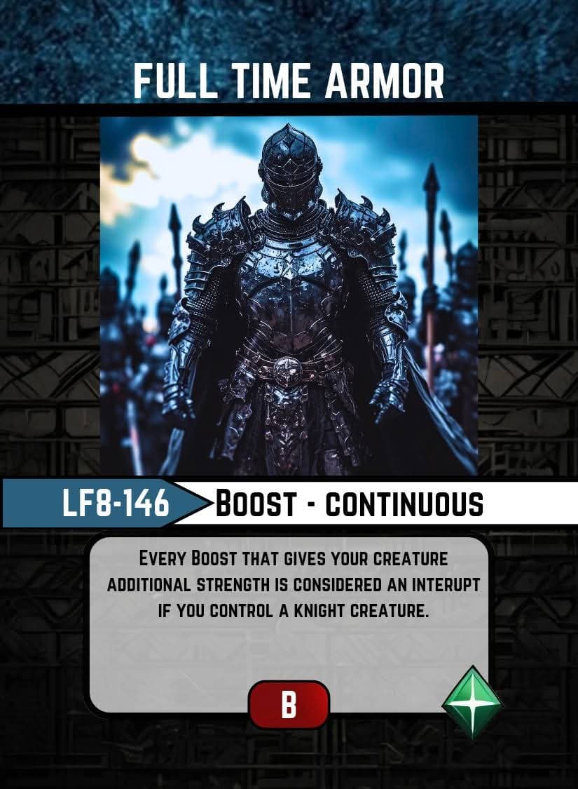 Full Time Armor card image