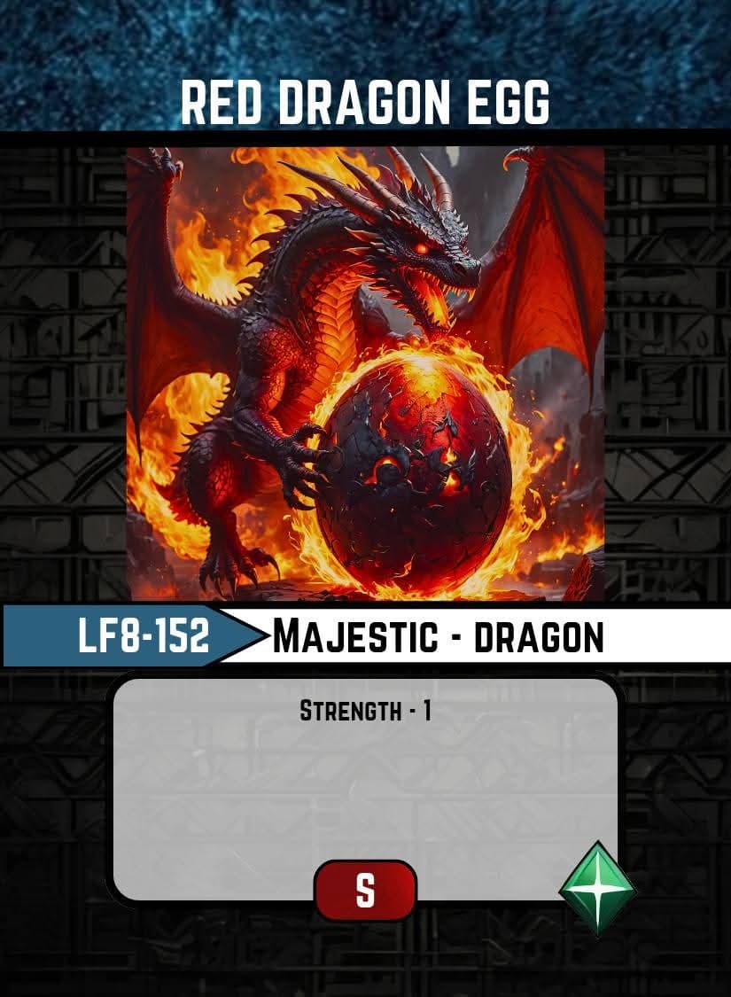 Red Dragon Egg card image