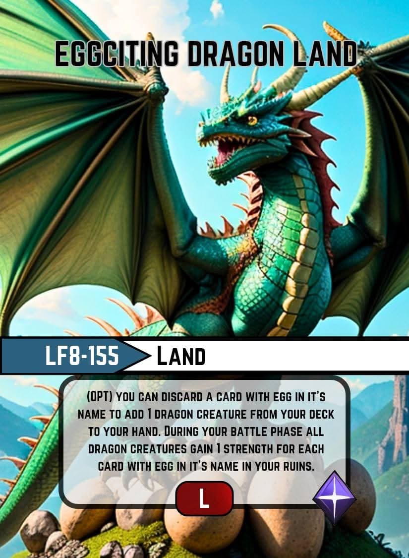 Eggciting Dragon Land card image