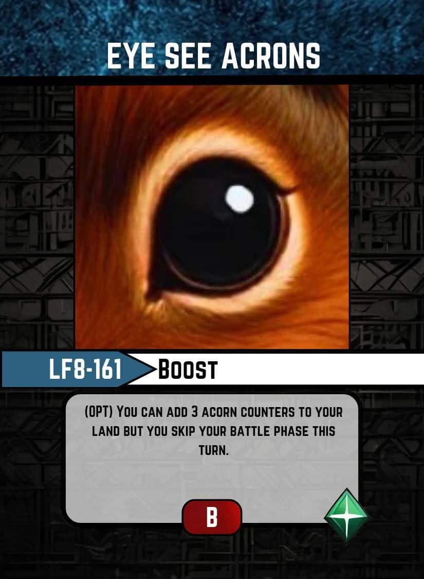 Eye See Acrons card image