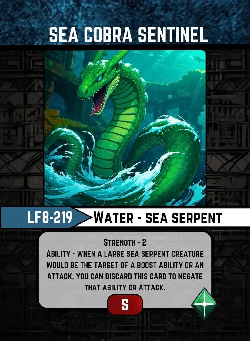 Sea Cobra Sentinel card image
