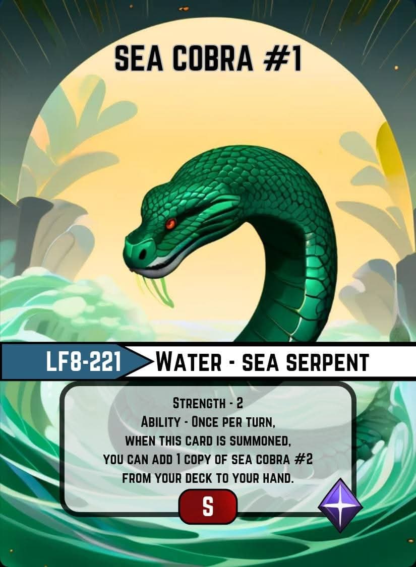 Sea Cobra #1 card image