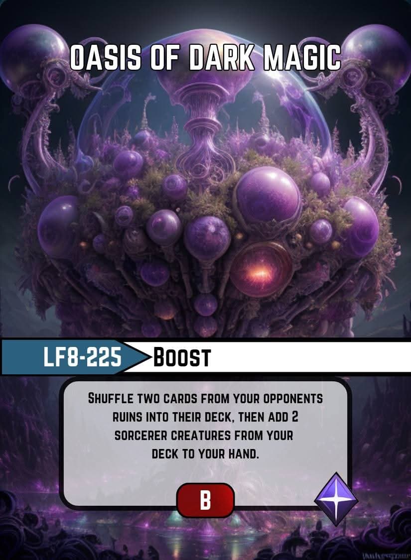 Oasis of Dark Magic card image