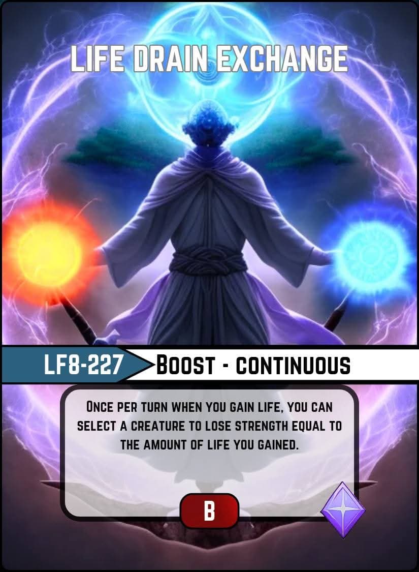 Life Drain Exchange card image