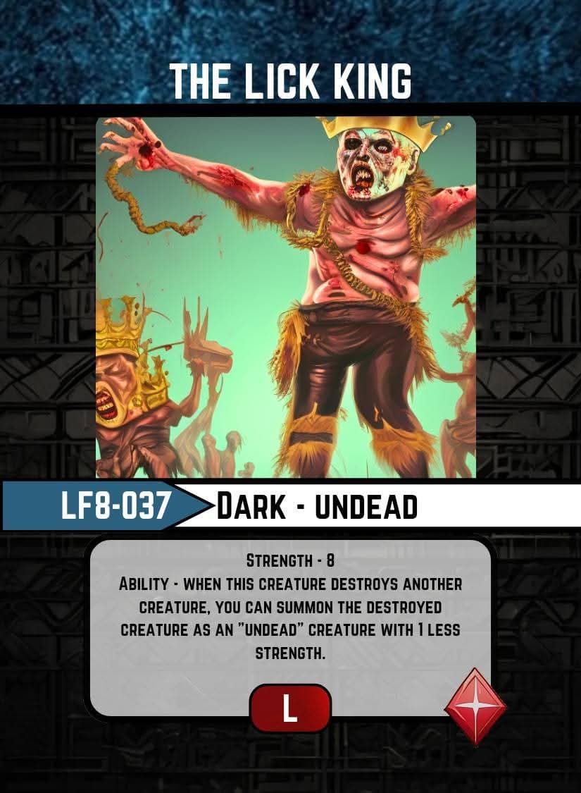 The Lick King card image
