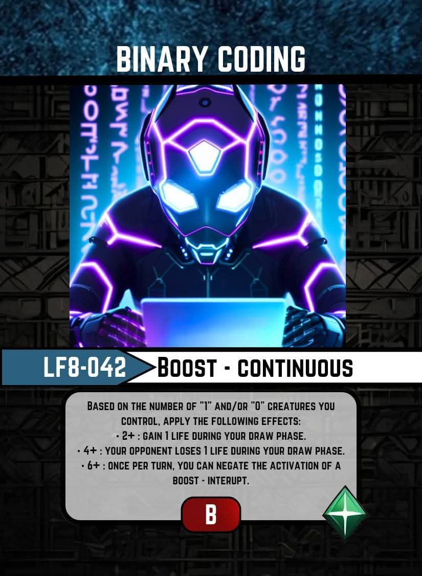 Binary Coding card image