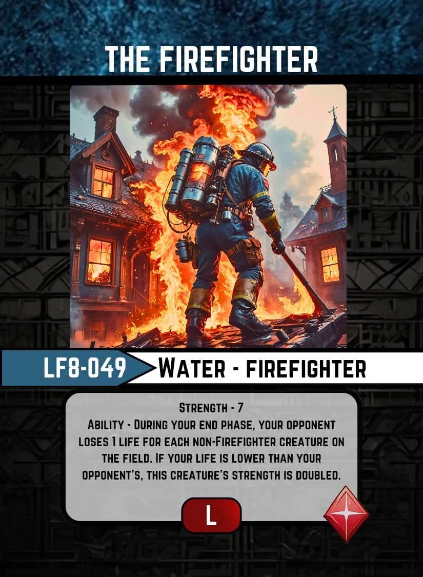 The Firefighter card image