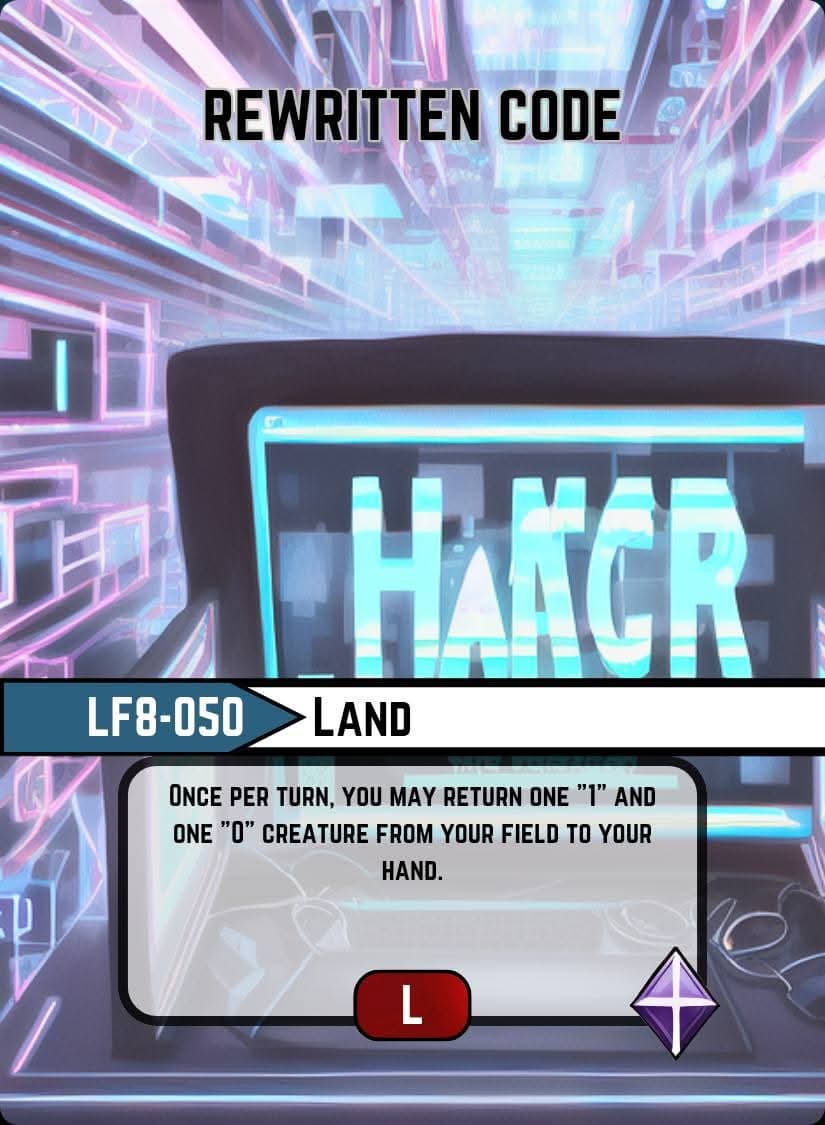 Rewritten Code card image