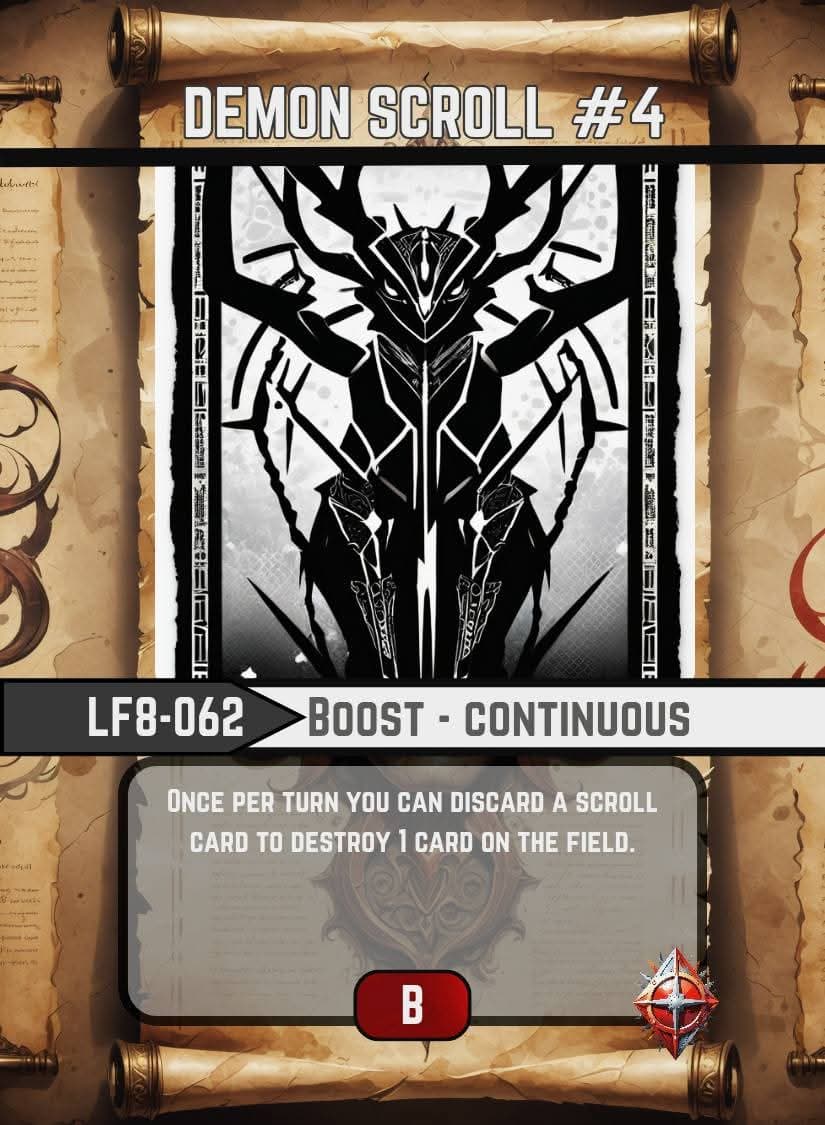 Demon Scroll #4 card image
