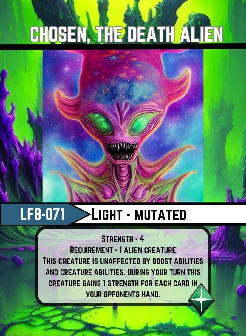 Chosen, the Death Alien card image