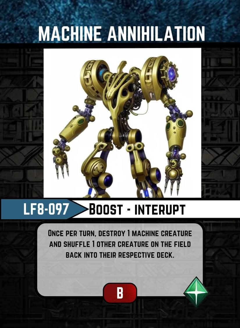 Machine Annihilation card image